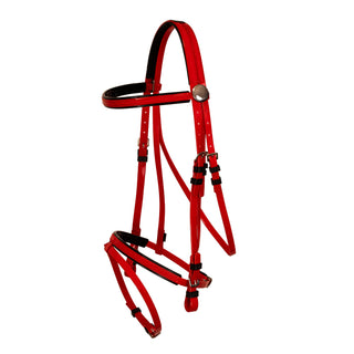 Syd Hill PVC Hanovarian Bridle with Reins