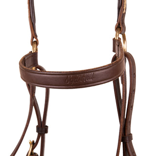 Syd Hill Rawhide Browband Barcoo Bridle Head