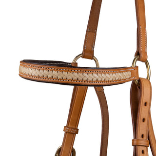 Syd Hill Rawhide Browband Barcoo Bridle Head