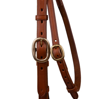 Syd Hill Rawhide Browband Barcoo Bridle Head