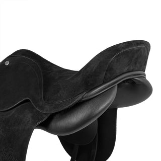 Syd Hill Polo Saddle, Roughout Leather