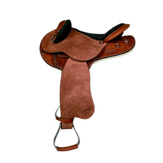 Syd Hill Gibson Half Breed Saddle - SHXP Adjustable Tree