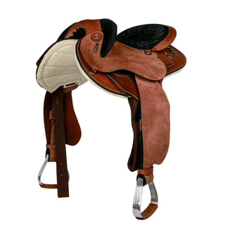 Syd Hill Gibson Half Breed Saddle - SHXP Adjustable Tree