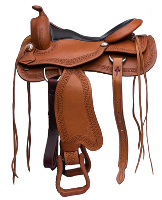 Syd Hill Byron Treeless Western Saddle